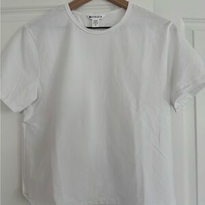 Athleta Classic White Tee